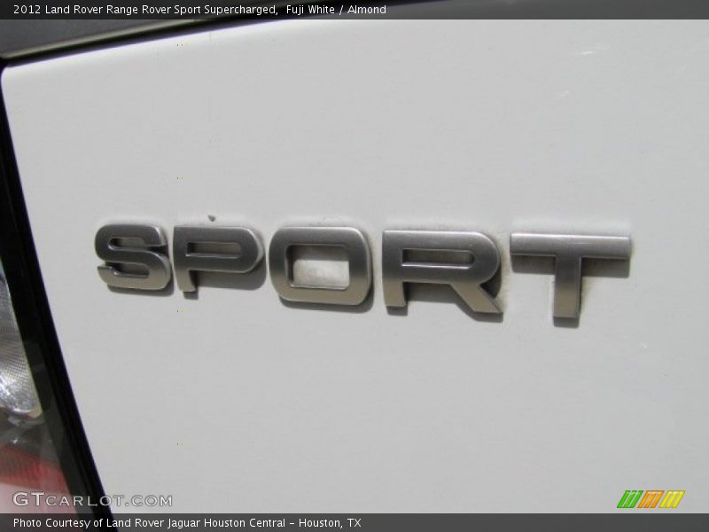 Fuji White / Almond 2012 Land Rover Range Rover Sport Supercharged