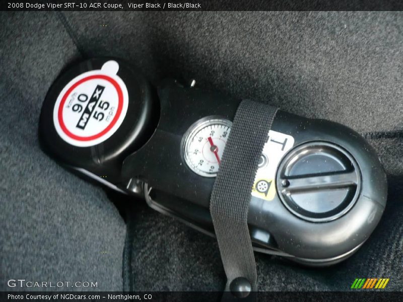 Viper Black / Black/Black 2008 Dodge Viper SRT-10 ACR Coupe