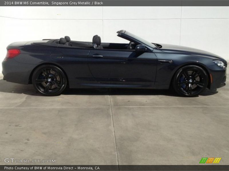  2014 M6 Convertible Singapore Grey Metallic