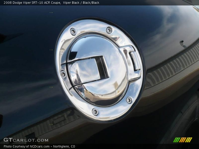 Viper Black / Black/Black 2008 Dodge Viper SRT-10 ACR Coupe