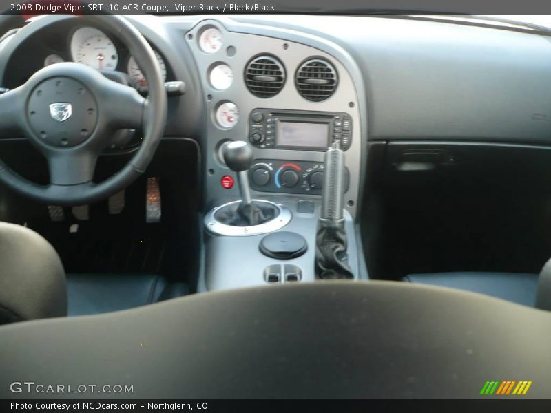 Viper Black / Black/Black 2008 Dodge Viper SRT-10 ACR Coupe