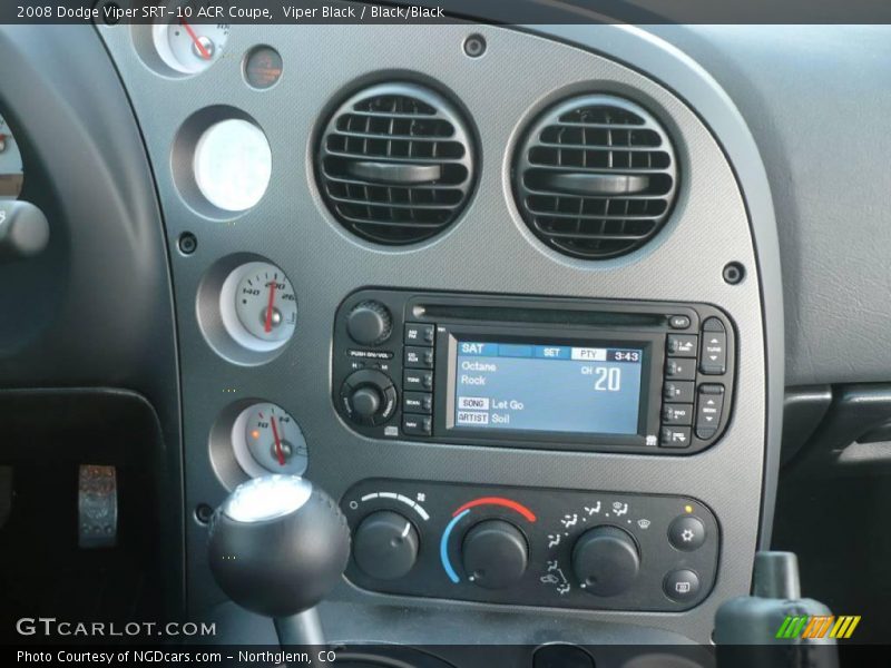 Viper Black / Black/Black 2008 Dodge Viper SRT-10 ACR Coupe