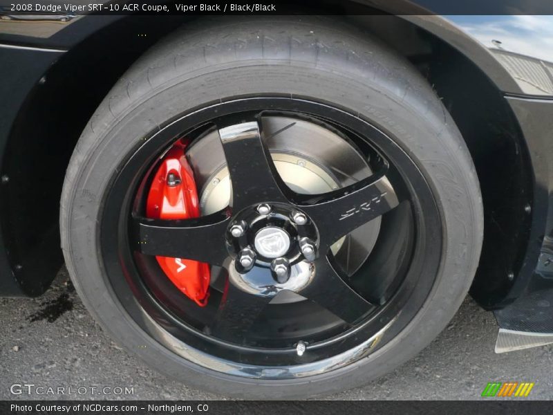 Viper Black / Black/Black 2008 Dodge Viper SRT-10 ACR Coupe