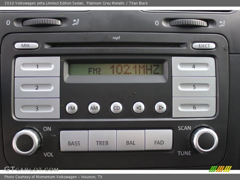 Platinum Grey Metallic / Titan Black 2010 Volkswagen Jetta Limited Edition Sedan