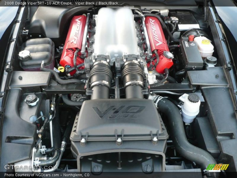 Viper Black / Black/Black 2008 Dodge Viper SRT-10 ACR Coupe