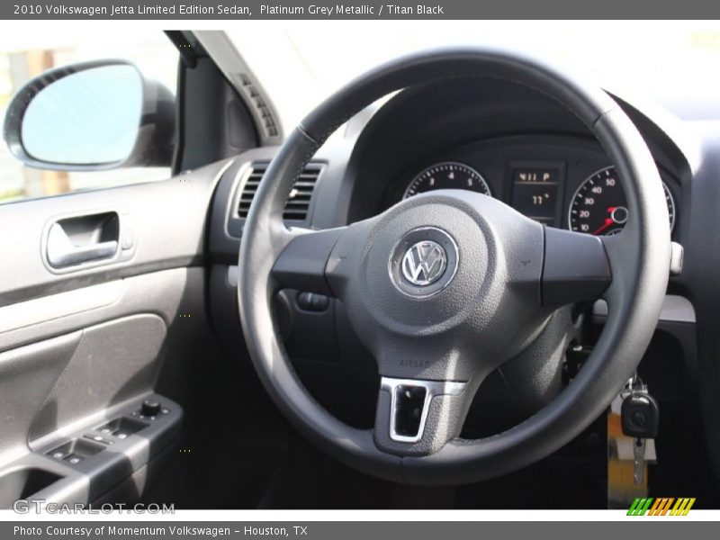 Platinum Grey Metallic / Titan Black 2010 Volkswagen Jetta Limited Edition Sedan