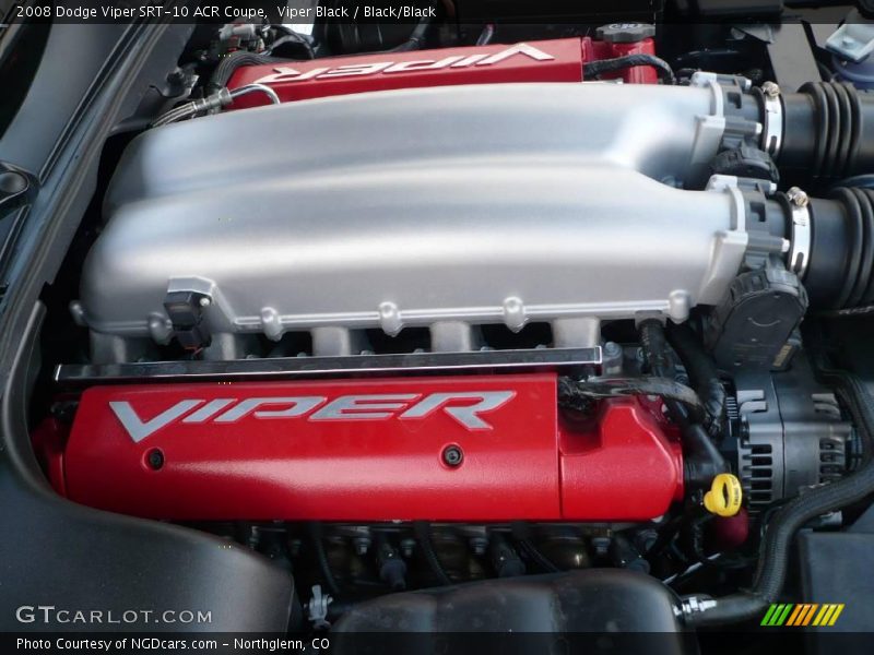 Viper Black / Black/Black 2008 Dodge Viper SRT-10 ACR Coupe