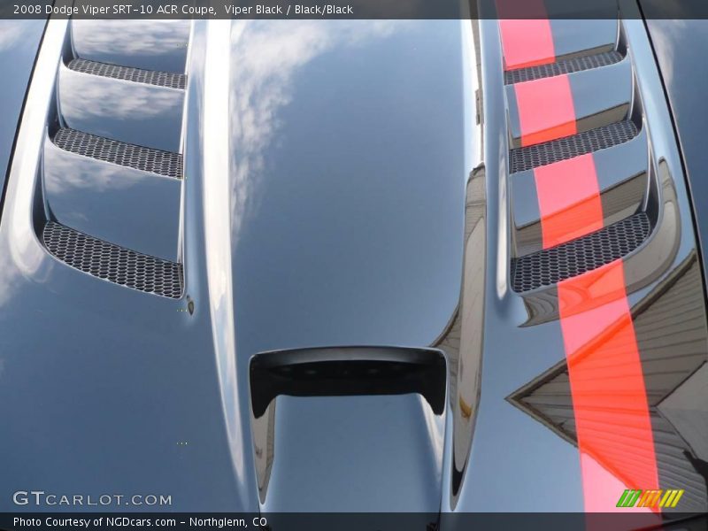 Viper Black / Black/Black 2008 Dodge Viper SRT-10 ACR Coupe