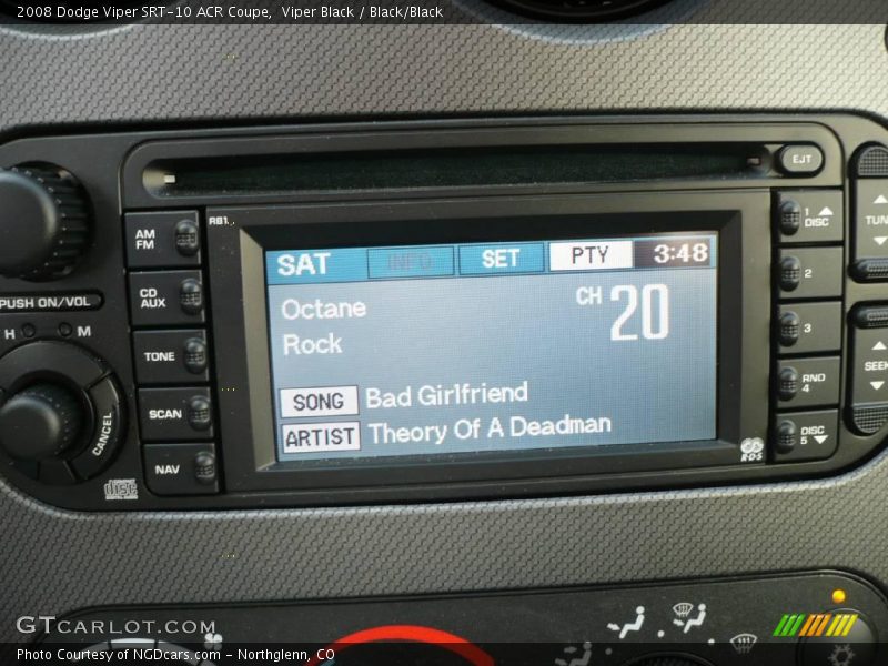 Viper Black / Black/Black 2008 Dodge Viper SRT-10 ACR Coupe