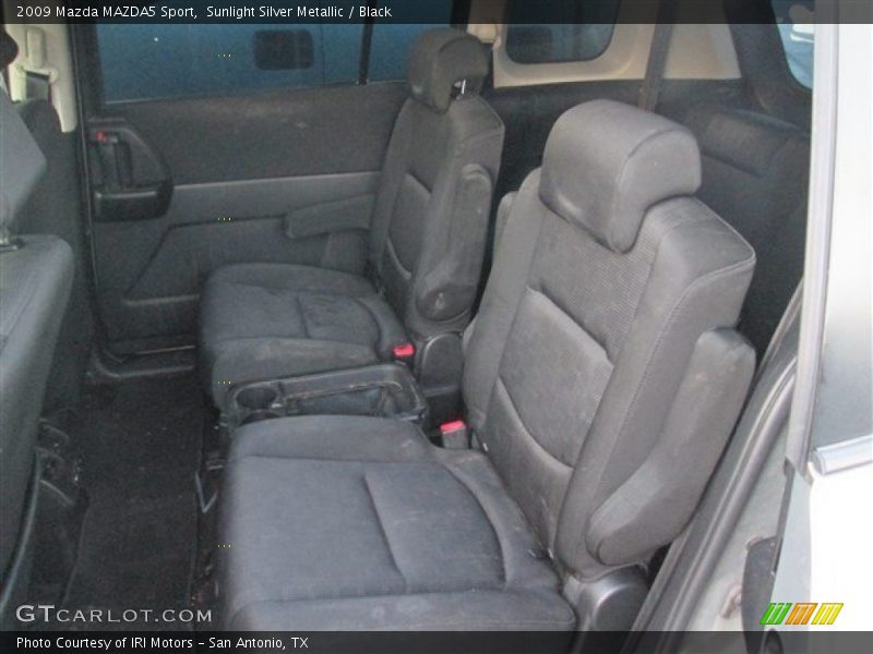 Sunlight Silver Metallic / Black 2009 Mazda MAZDA5 Sport