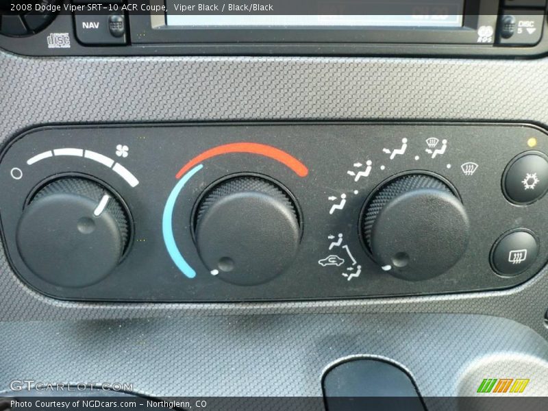 Viper Black / Black/Black 2008 Dodge Viper SRT-10 ACR Coupe