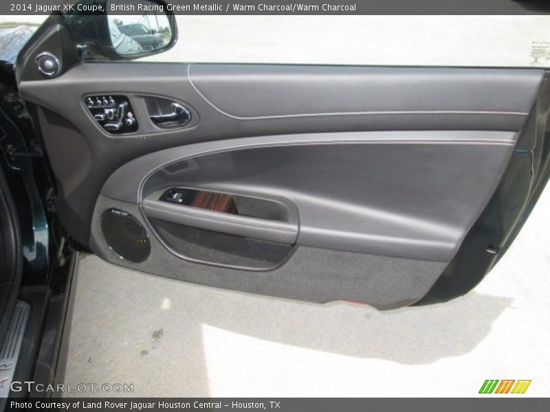 British Racing Green Metallic / Warm Charcoal/Warm Charcoal 2014 Jaguar XK Coupe