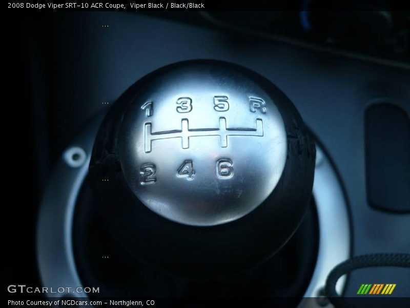 Viper Black / Black/Black 2008 Dodge Viper SRT-10 ACR Coupe