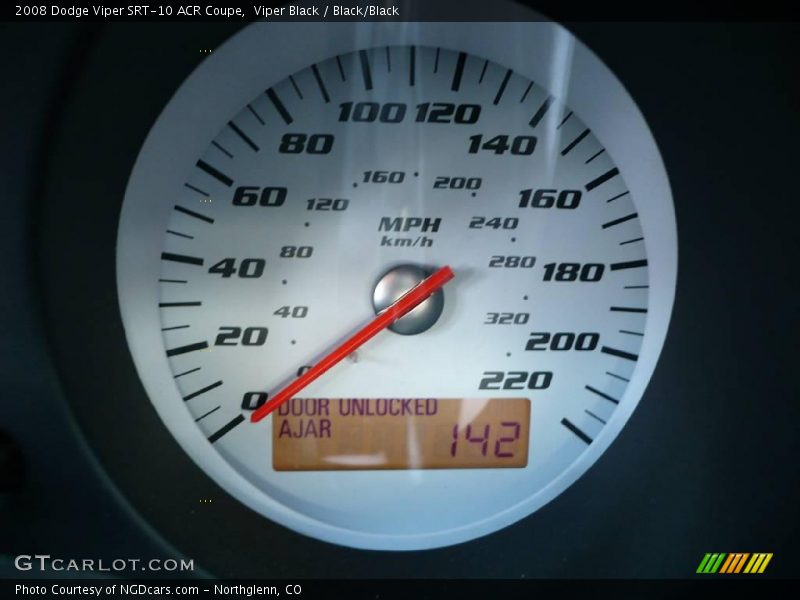 Viper Black / Black/Black 2008 Dodge Viper SRT-10 ACR Coupe