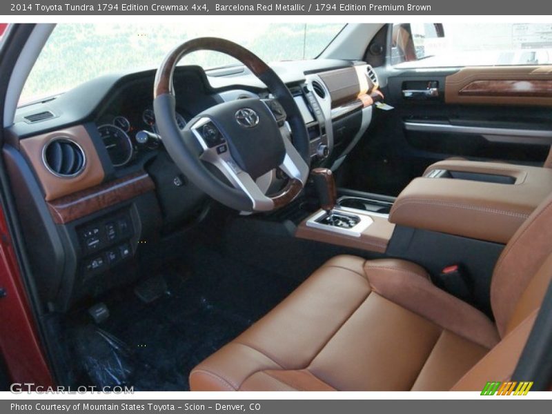 Barcelona Red Metallic / 1794 Edition Premium Brown 2014 Toyota Tundra 1794 Edition Crewmax 4x4
