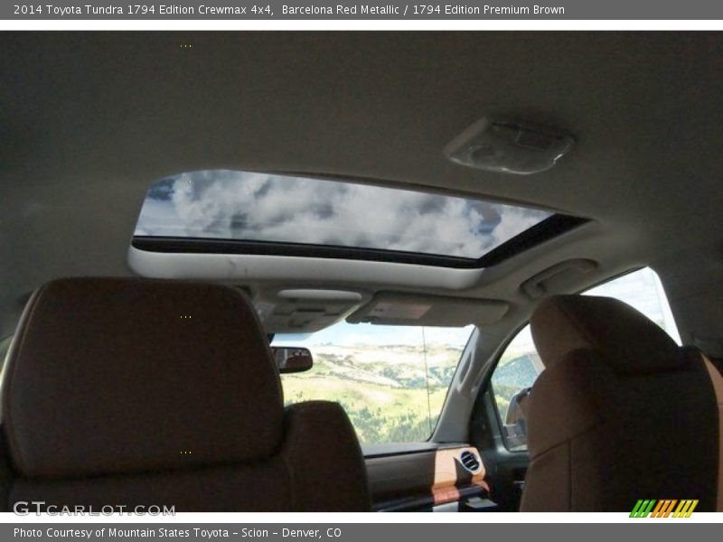 Barcelona Red Metallic / 1794 Edition Premium Brown 2014 Toyota Tundra 1794 Edition Crewmax 4x4
