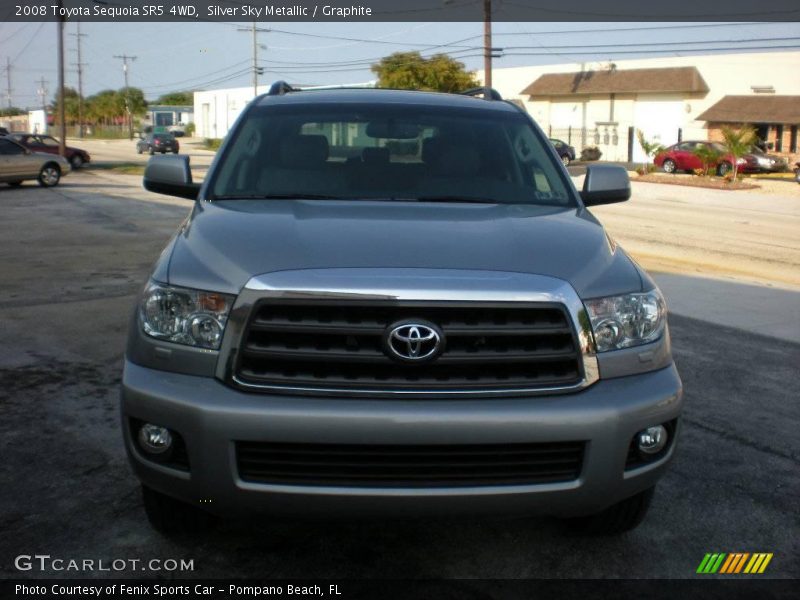 Silver Sky Metallic / Graphite 2008 Toyota Sequoia SR5 4WD