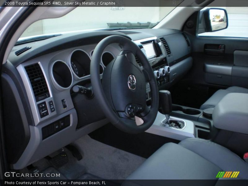 Silver Sky Metallic / Graphite 2008 Toyota Sequoia SR5 4WD