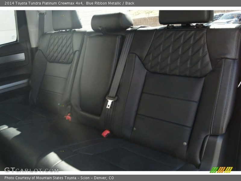 Blue Ribbon Metallic / Black 2014 Toyota Tundra Platinum Crewmax 4x4