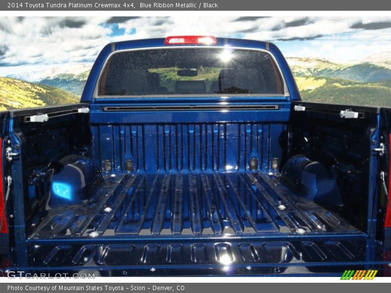 Blue Ribbon Metallic / Black 2014 Toyota Tundra Platinum Crewmax 4x4