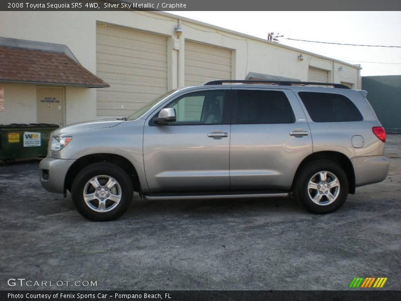 Silver Sky Metallic / Graphite 2008 Toyota Sequoia SR5 4WD