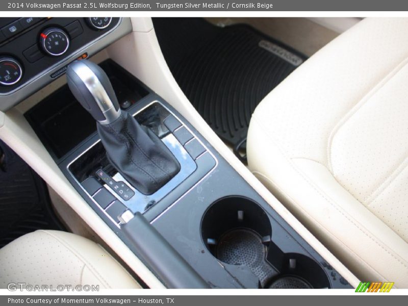 Tungsten Silver Metallic / Cornsilk Beige 2014 Volkswagen Passat 2.5L Wolfsburg Edition