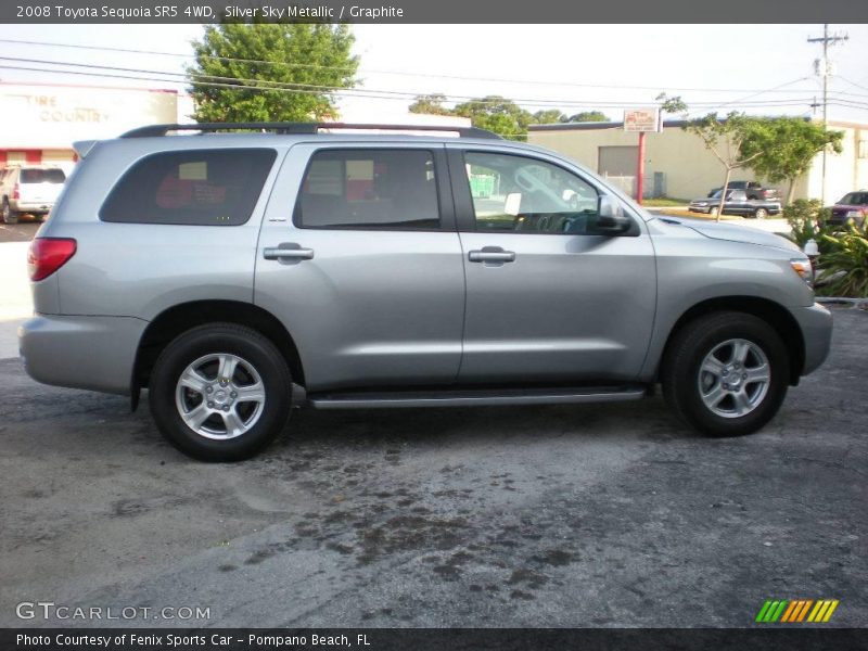 Silver Sky Metallic / Graphite 2008 Toyota Sequoia SR5 4WD