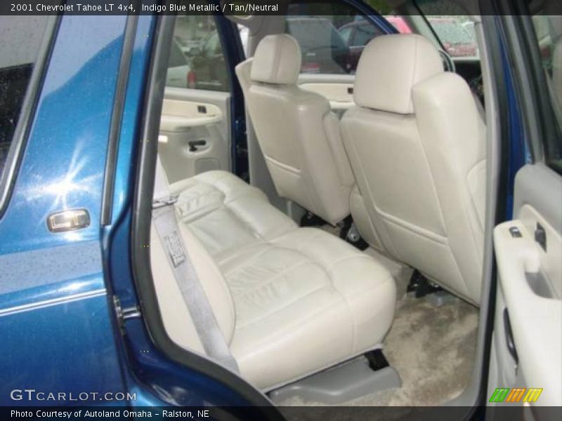 Indigo Blue Metallic / Tan/Neutral 2001 Chevrolet Tahoe LT 4x4
