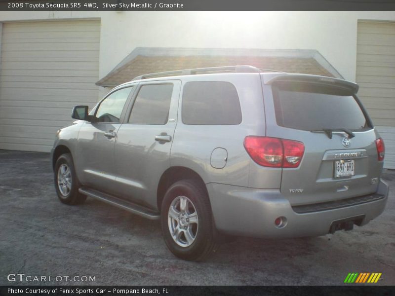 Silver Sky Metallic / Graphite 2008 Toyota Sequoia SR5 4WD
