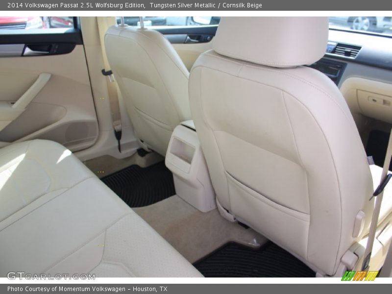 Tungsten Silver Metallic / Cornsilk Beige 2014 Volkswagen Passat 2.5L Wolfsburg Edition