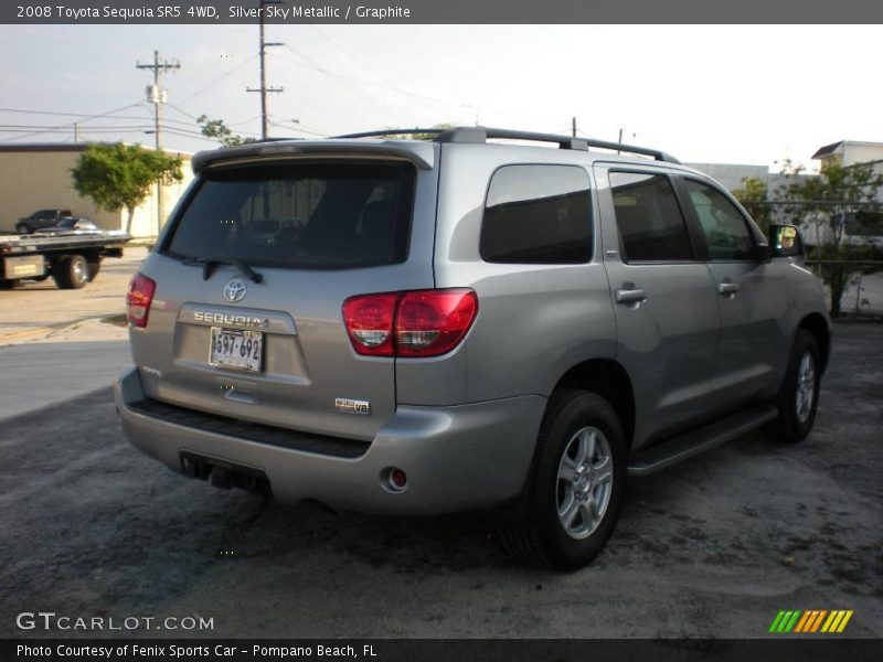 Silver Sky Metallic / Graphite 2008 Toyota Sequoia SR5 4WD