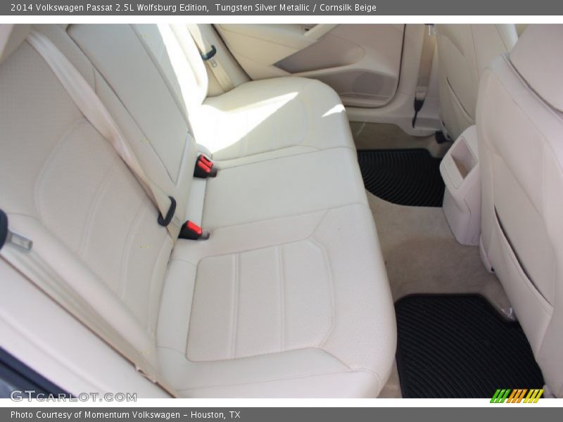 Tungsten Silver Metallic / Cornsilk Beige 2014 Volkswagen Passat 2.5L Wolfsburg Edition