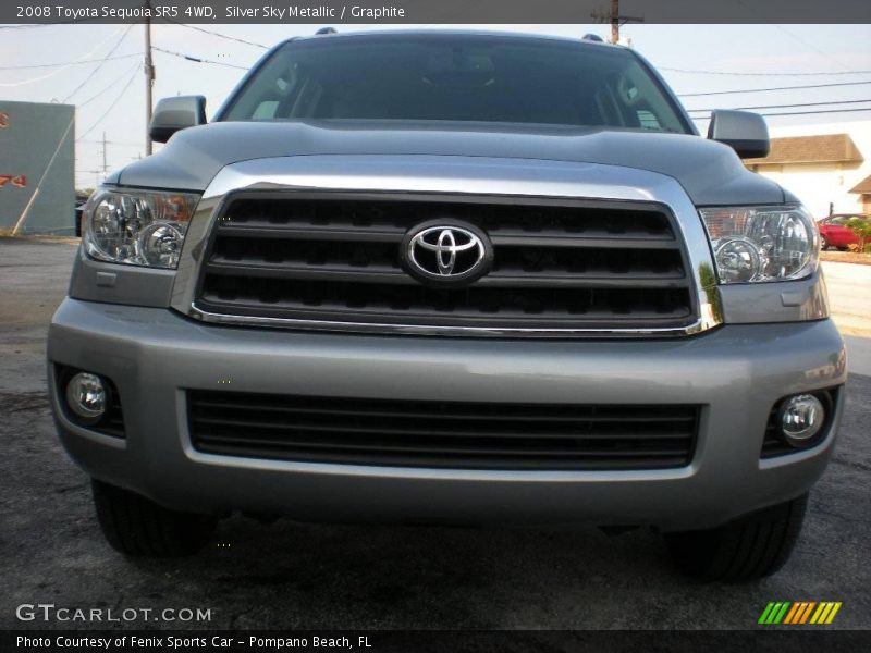 Silver Sky Metallic / Graphite 2008 Toyota Sequoia SR5 4WD