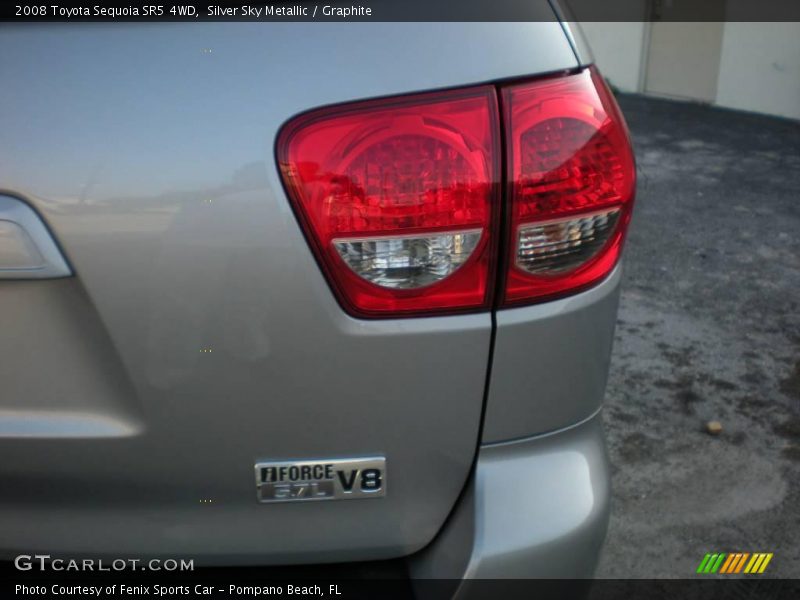 Silver Sky Metallic / Graphite 2008 Toyota Sequoia SR5 4WD