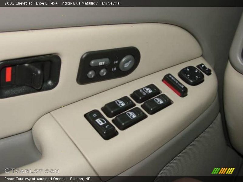 Indigo Blue Metallic / Tan/Neutral 2001 Chevrolet Tahoe LT 4x4