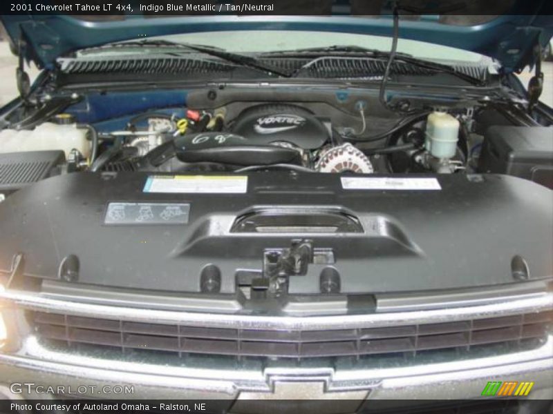 Indigo Blue Metallic / Tan/Neutral 2001 Chevrolet Tahoe LT 4x4