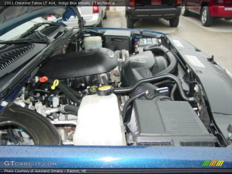 Indigo Blue Metallic / Tan/Neutral 2001 Chevrolet Tahoe LT 4x4