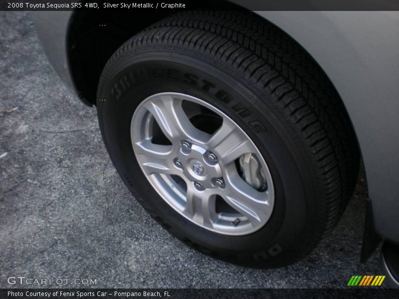 Silver Sky Metallic / Graphite 2008 Toyota Sequoia SR5 4WD