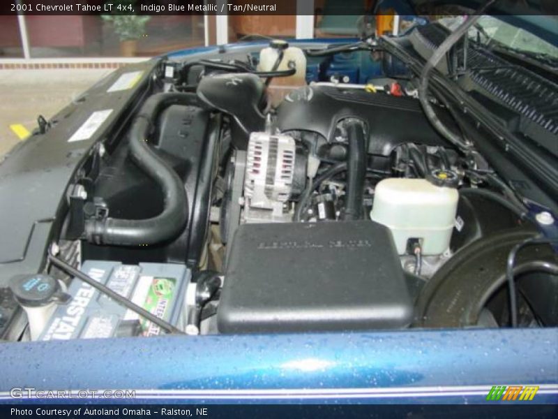 Indigo Blue Metallic / Tan/Neutral 2001 Chevrolet Tahoe LT 4x4