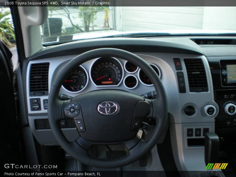 Silver Sky Metallic / Graphite 2008 Toyota Sequoia SR5 4WD