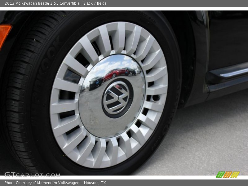 Black / Beige 2013 Volkswagen Beetle 2.5L Convertible