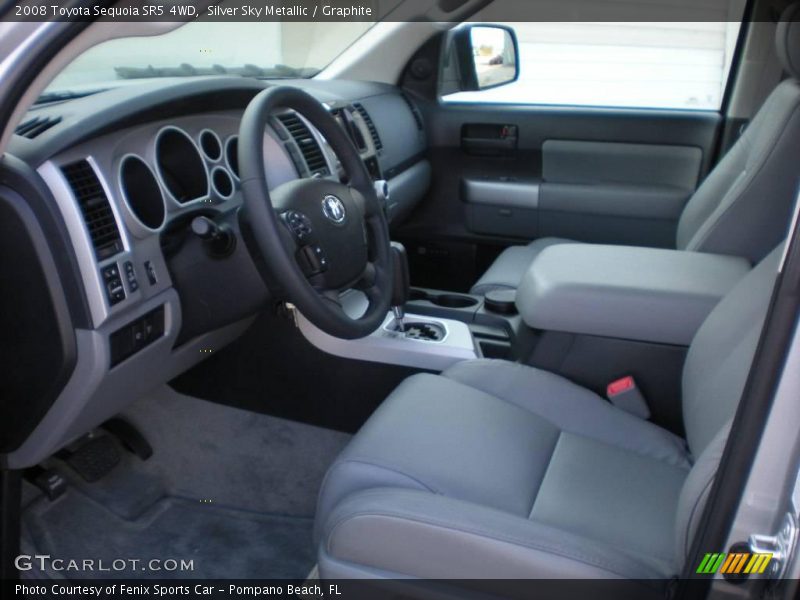 Silver Sky Metallic / Graphite 2008 Toyota Sequoia SR5 4WD