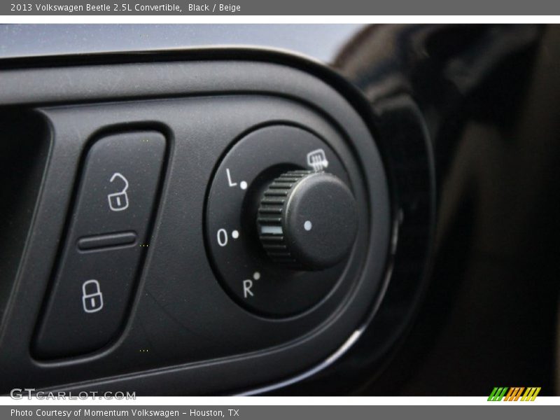 Black / Beige 2013 Volkswagen Beetle 2.5L Convertible