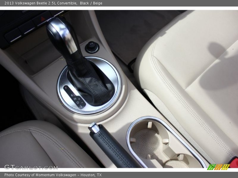 Black / Beige 2013 Volkswagen Beetle 2.5L Convertible