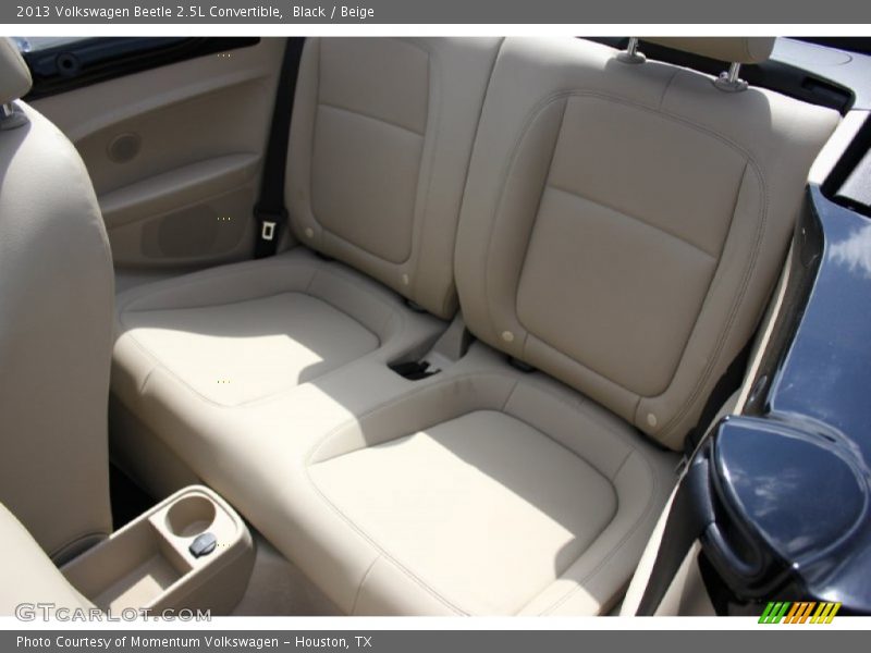 Black / Beige 2013 Volkswagen Beetle 2.5L Convertible