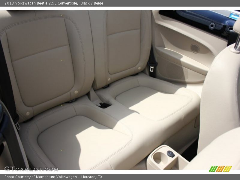 Black / Beige 2013 Volkswagen Beetle 2.5L Convertible