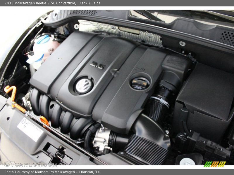 Black / Beige 2013 Volkswagen Beetle 2.5L Convertible