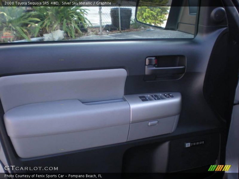 Silver Sky Metallic / Graphite 2008 Toyota Sequoia SR5 4WD