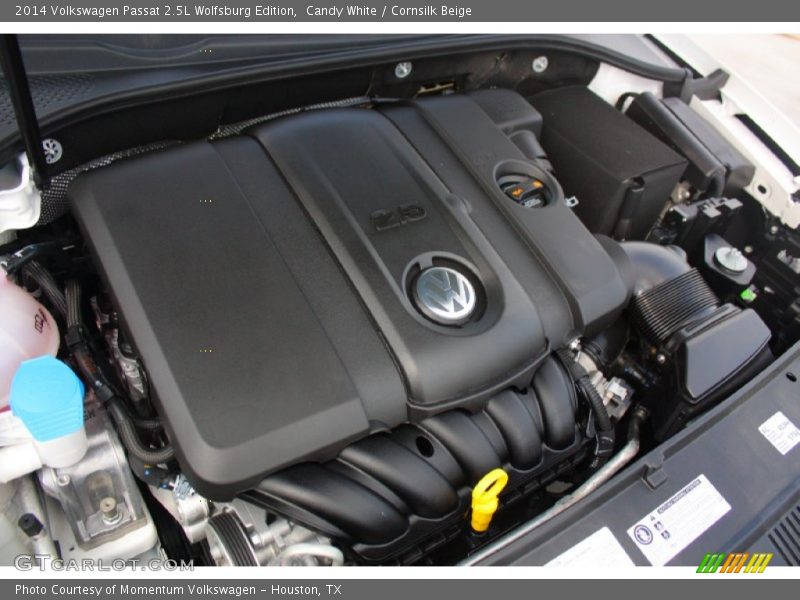 Candy White / Cornsilk Beige 2014 Volkswagen Passat 2.5L Wolfsburg Edition