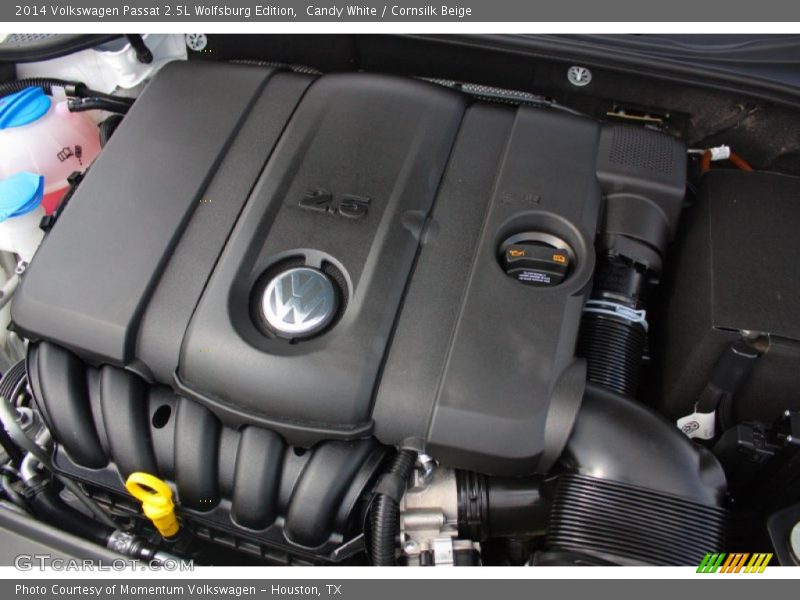 Candy White / Cornsilk Beige 2014 Volkswagen Passat 2.5L Wolfsburg Edition